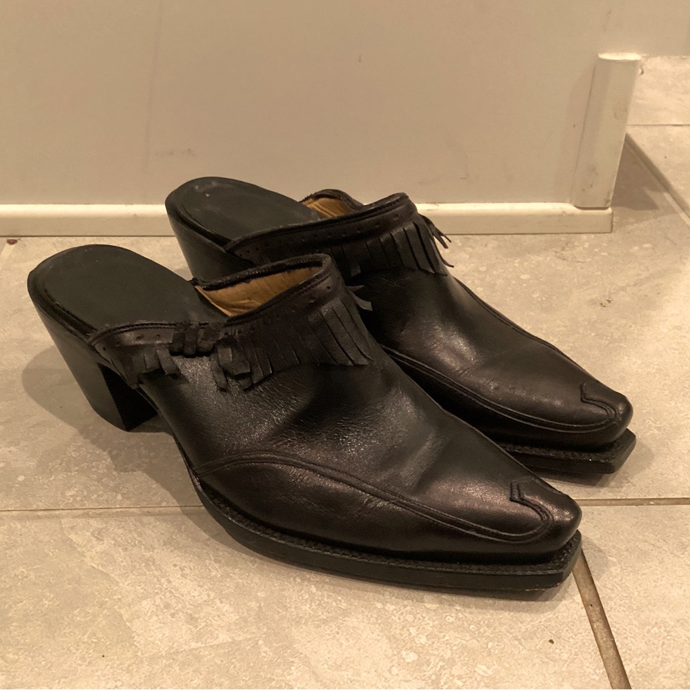 Caborca Leather Clogs